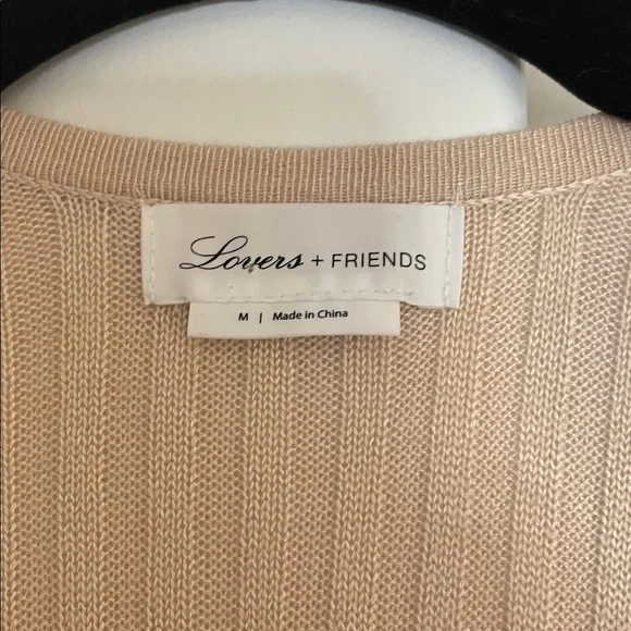 Lovers + Friends Cream Duster Sweater Size M - Picture 2 of 6